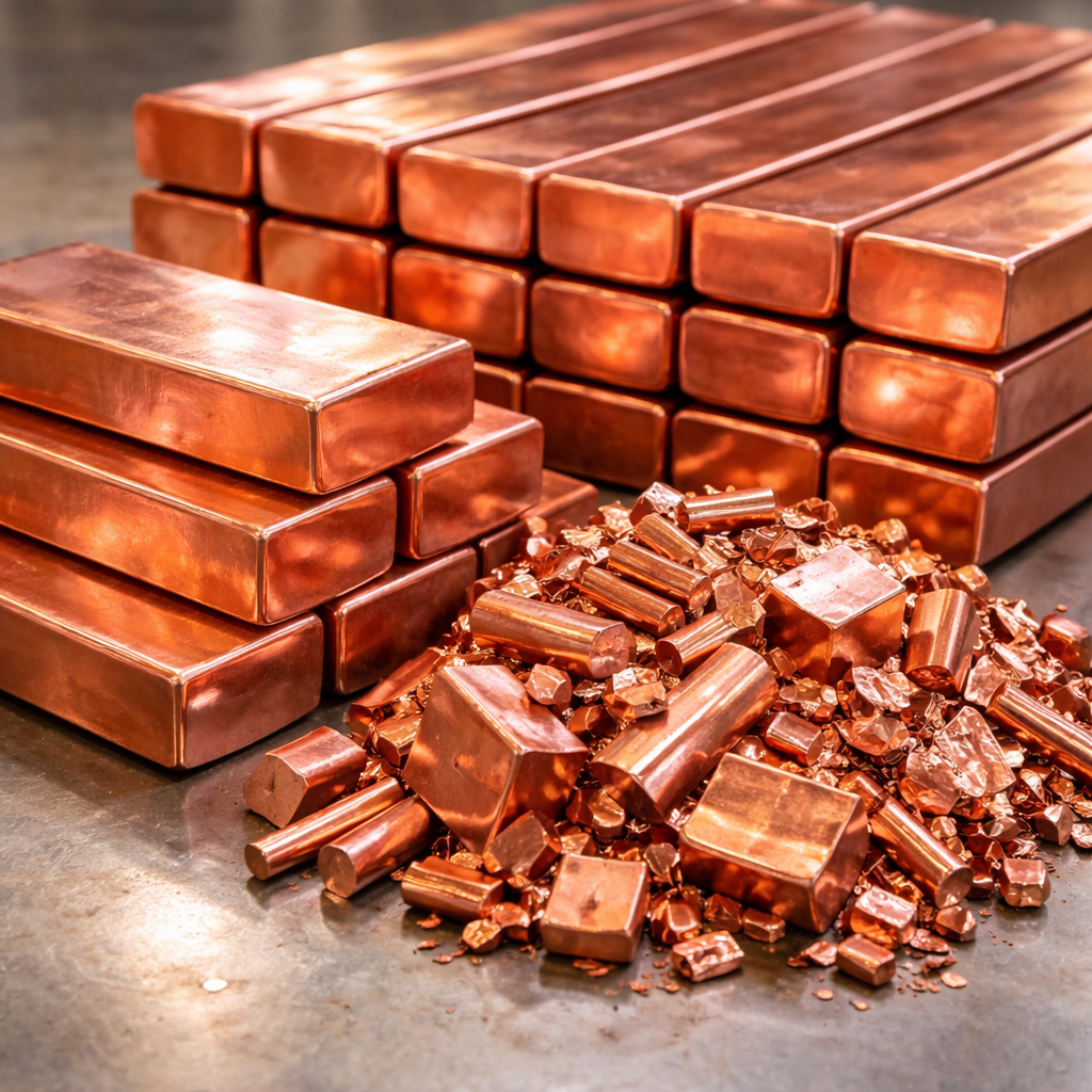 copper ingots scrap