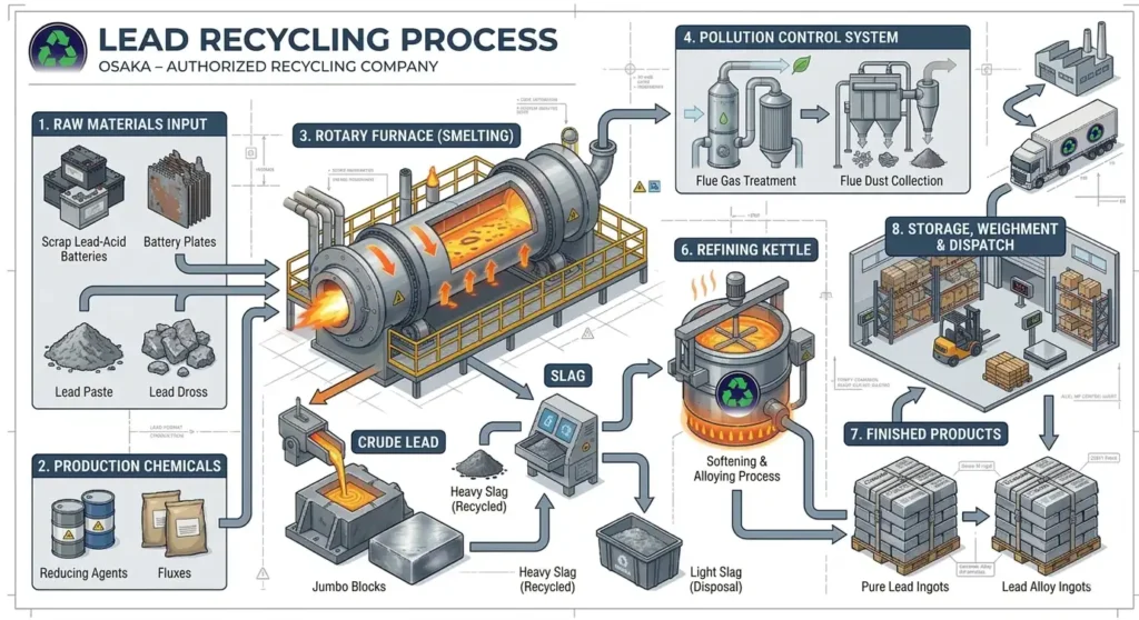 lead recycling process